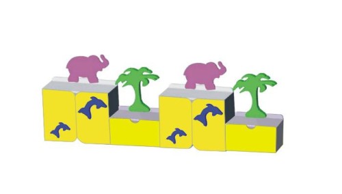 Meble przedszkolne zestaw A