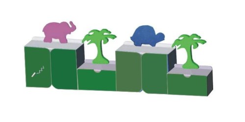 Meble przedszkolne zestaw C