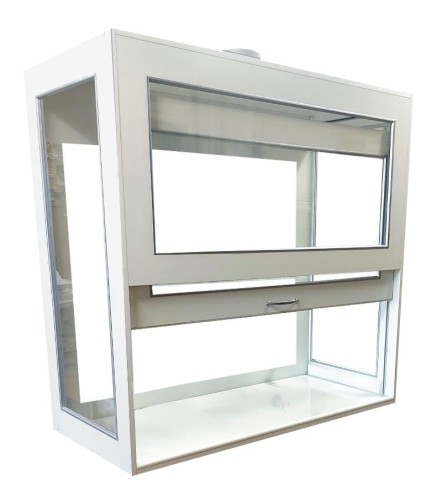 Dygestorium nastołowe Pro-III glass popiel