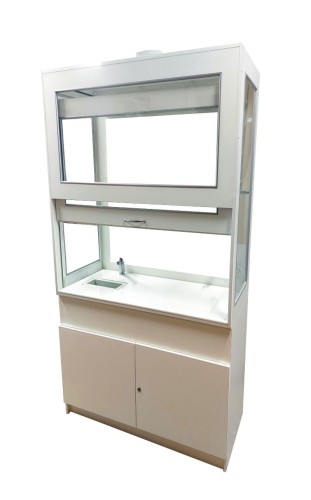 Dygestorium laboratoryjne Pro-III glass mini popiel