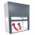 Dygestorium nastołowe Pro-V glass z rękawicami modern