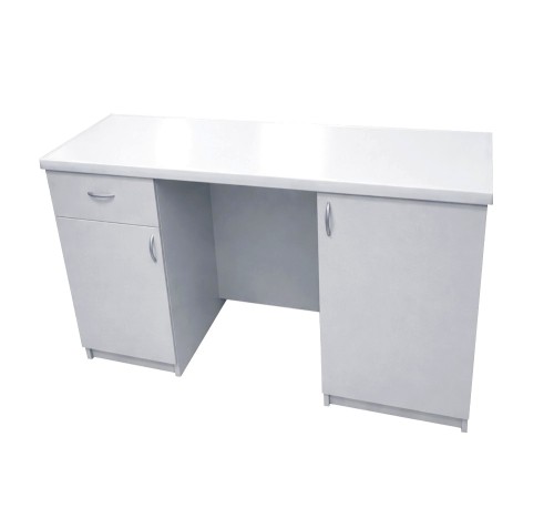 Stolik laboratoryjny podwójny popiel