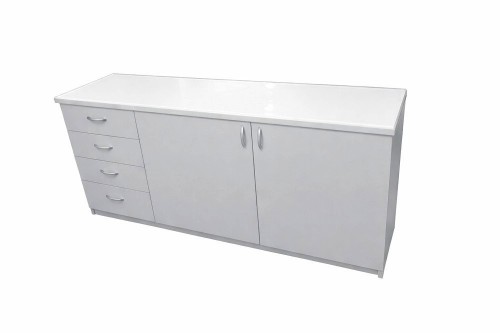 Stolik laboratoryjny pełny szufladowy 195 popiel