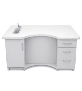 Stolik laboratoryjny finezja jednokomorowy