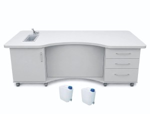 Stolik laboratoryjny finezja mobilny mini 195