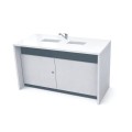 Stolik laboratoryjny komfort dwukomorowy mini modern