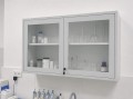 Szafka laboratoryjna otwierana oszklona 100 cm biały