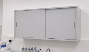 Szafka laboratoryjna przesuwna pełna 120 cm