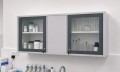 Szafka laboratoryjna otwierana oszklona 150 modern