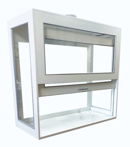 Dygestorium nastołowe Pro-III glass popiel