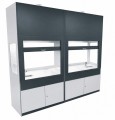 Dygestorium laboratoryjne dwukomorowe Pro-V glass modern