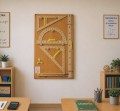 Tablica z przyrządami klasycznymi pionowa