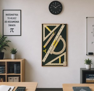 Tablica z przyrządami klasycznymi magnetyczna 