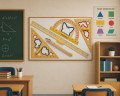 Tablica z przyrządami bajkowymi magnetyczna pozioma