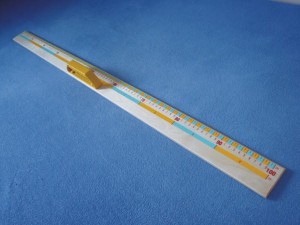 Liniał krawiecki 1m