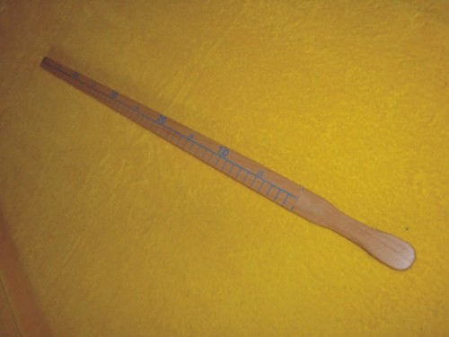 Przymiar krawiecki bławatny 0.5m
