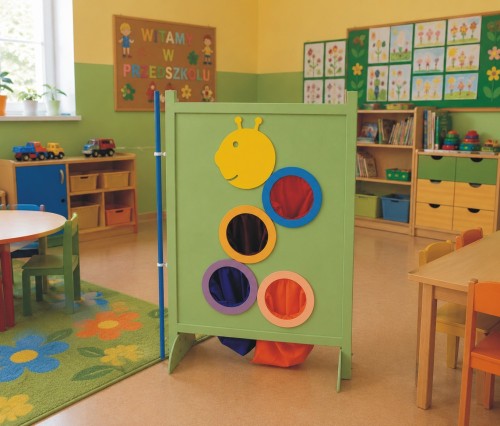 Kącik przedszkolaka panel gąsienica