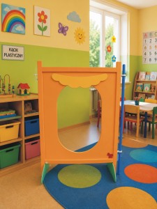 Kącik przedszkolaka panel wejście