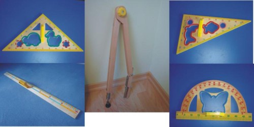 Komplet przyrządów bajkowych magnetycznych