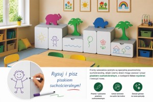 Meble przedszkolne zestaw E