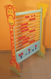 Liczydło z żyrafą stacjonarne