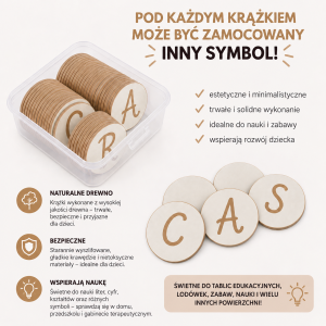 Przestrzenny alfabet polski. Litery i cyfry