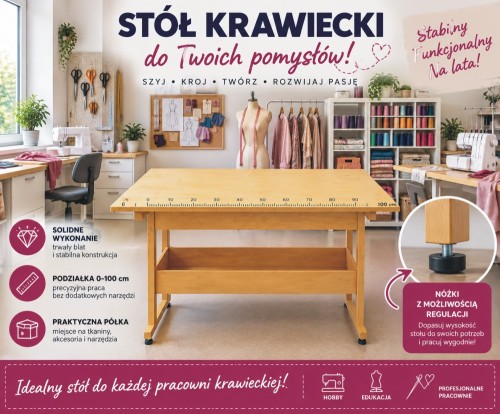 Stół krawiecki