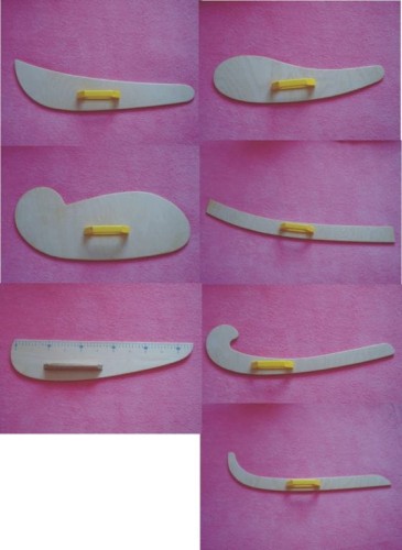 Komplet krzywików krawieckich