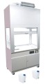 Dygestorium mobilne Pro-V glass biały