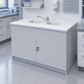 Stolik laboratoryjny dwukomorowy mini w pracowni