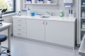 Stolik laboratoryjny pełny szufladowy jednokomorowy maksi 195 w pracowni