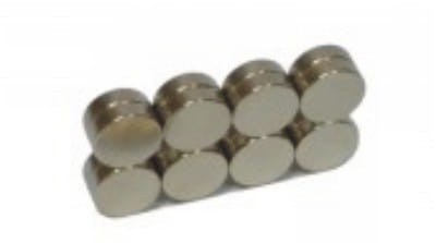 Magnesy neodymowe do tablic informacynych 10 szt.