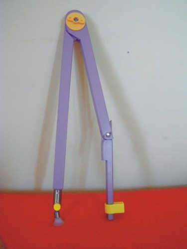 Cyrkiel tablicowy kolor na pisak i kredę