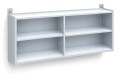 Półka laboratoryjna podwójna 120 cm biały