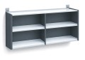 Półka laboratoryjna podwójna 120 cm modern