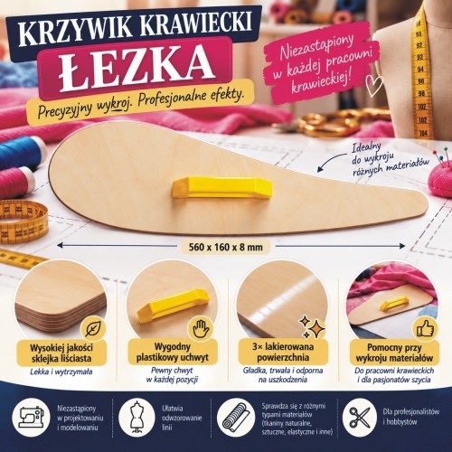 Krzywik krawiecki łezka