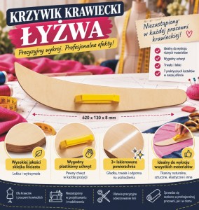Krzywik Krawiecki łyżwa