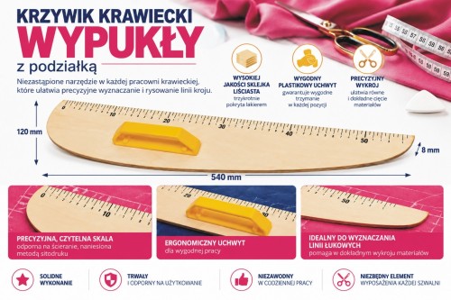 Krzywik krawiecki wypukły