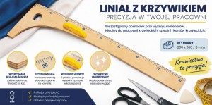 Liniał z krzywikiem