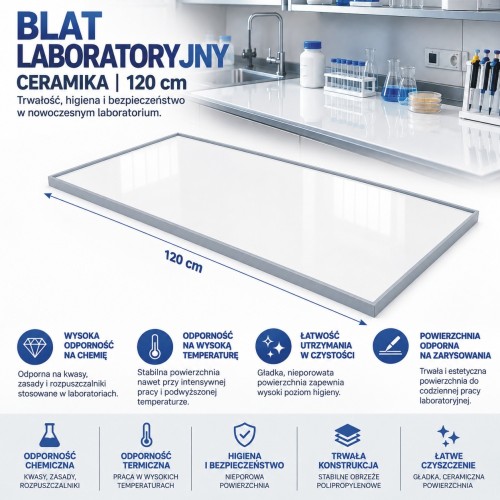 Blat laboratoryjny ceramiczny 120