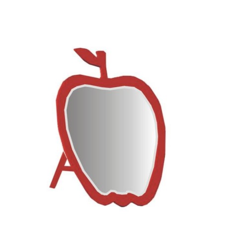 Potykacz reklamowy stacjonarny do pisania pisakiem jabłko