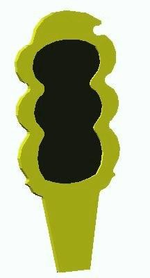 Potykacz reklamowy lód