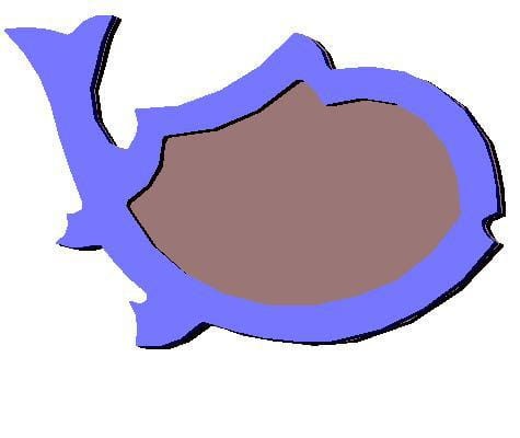 Potykacz reklamowy ryba