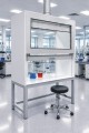 Dygestorium laboratoryjne na postumencie metalowym bez zlewu Pro-III w pracowni