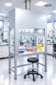 Dygestorium na postumencie metalowym bez zlewu Pro-V glass w pracowni