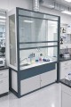 Dygestorium laboratoryjne na stelażu metalowym Pro-II w pracowni