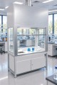 Dygestorium na stelażu metalowym Pro-V glass w pracowni