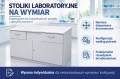 Wymiar niestandardowy stolika laboratoryjnego
