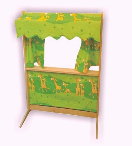 Teatrzyk kukiełkowy składany stacjonarny z daszkiem