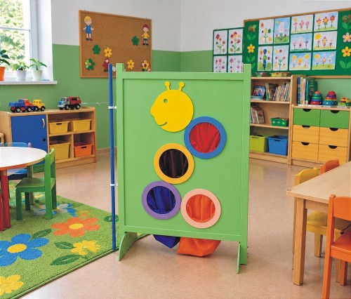 Kącik przedszkolaka panel gąsienica